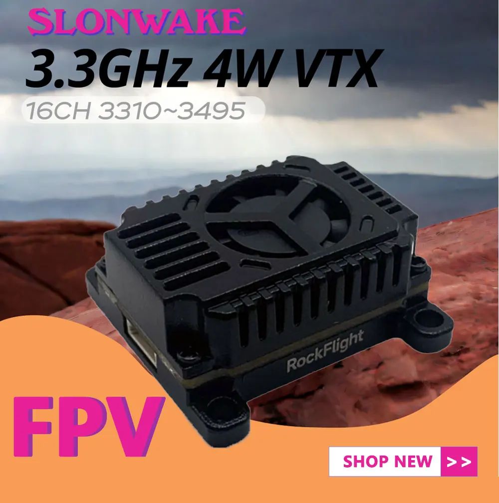 جهاز إرسال فيديو SLONWAKE FPV  - مراجعة Fpv Drone Transmitter وسعره