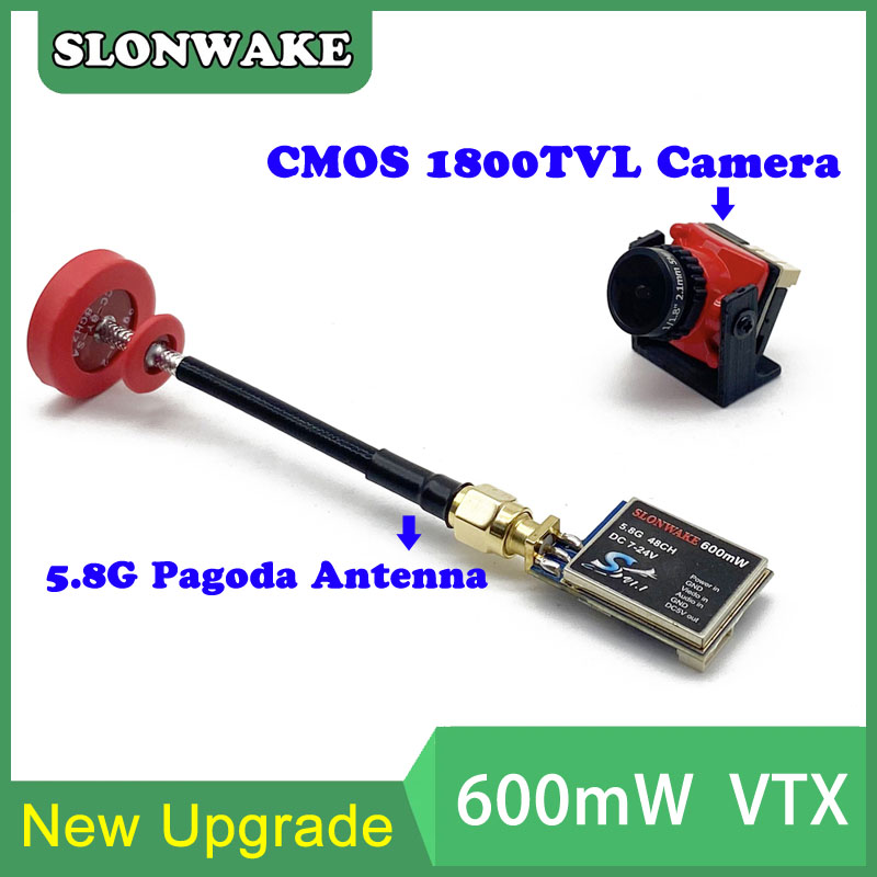 5.8G 48CH 600mW قابل للتعديل V - مراجعة Fpv Drone Transmitter وسعره